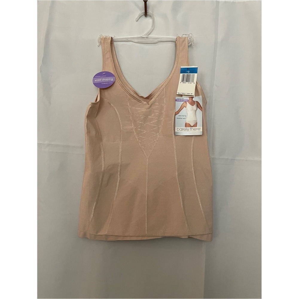 Bonds Barely There Waist Shaping Tank Top Nude tan beige shape wear camisole